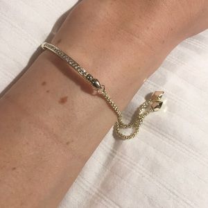 Kendra Scott Ott Adjustable Chain Bracelet In Gold